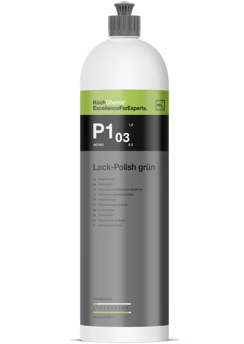 Lack-Poish grün P1.03 (1Lt) (Boya Koruma)
