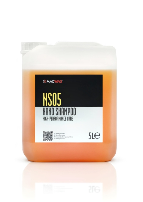 MacWag NS05 Nano Shampoo 5 lt Yüksek Parlaklık ve Koruma Etkili Nano Şampuan